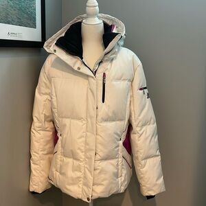 Zero Xposur Women’s Ski Jacket White with Purple Accents Sz XL